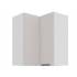 Szafka narożna 60 cm kaszmir + biały CAROL 60x60 GN-72 2F 90